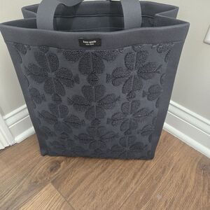 Kate Spade Navy Blue Terry Tote